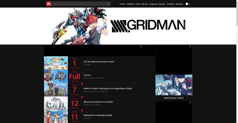 Anime Streaming Site AnimeHeaven