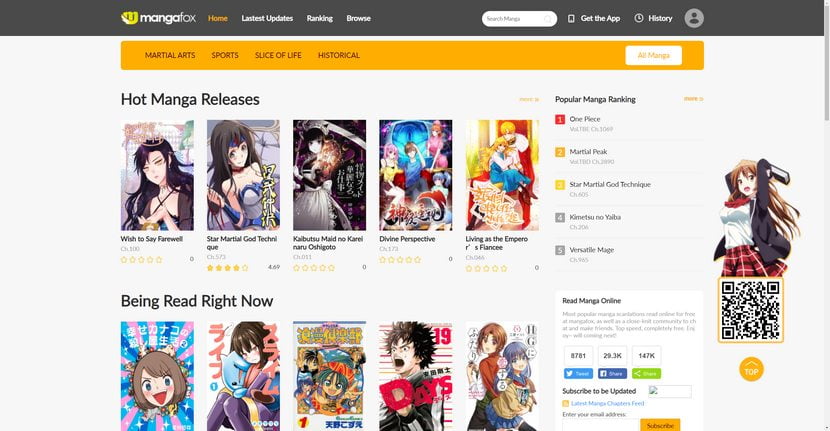 Free Manga Website Manga Fox