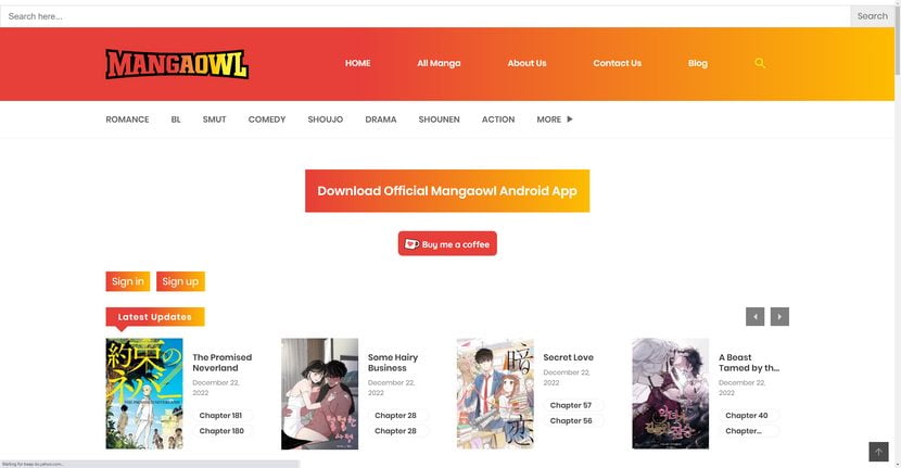 Free Manga Website Mangaowl
