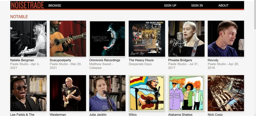 Free Music Download Site NoiseTrade