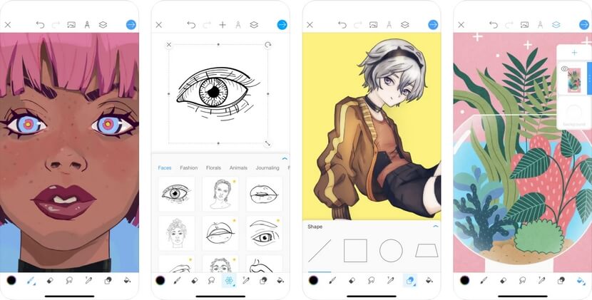 Picsart Color the Drawing App for iPhone