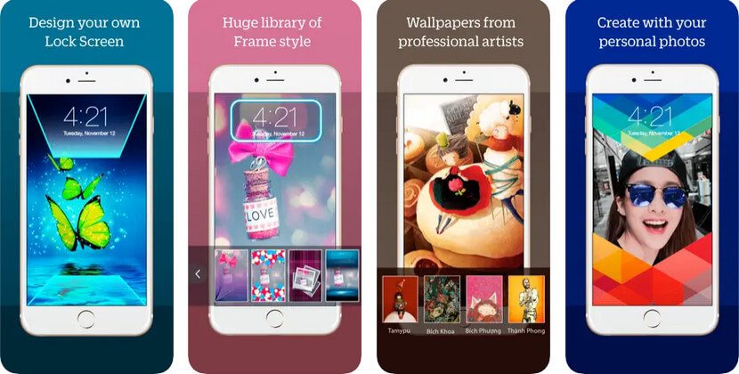 Lock Screen the iOS Live Wallpaper App