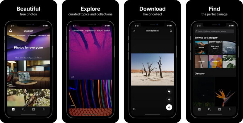 Unsplash the iOS Live Wallpaper App