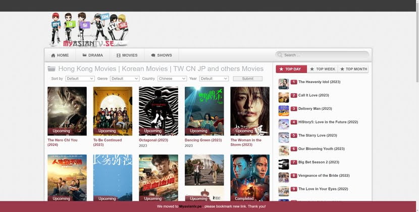 Download Chinese Movies on Myasiantv