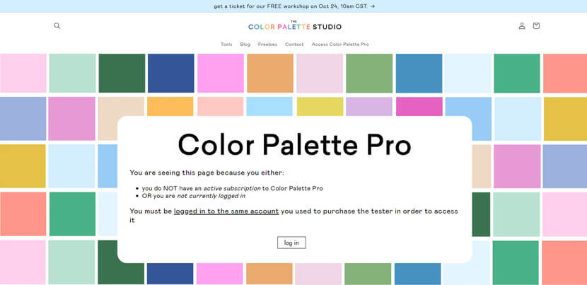 Color Palette Tester
