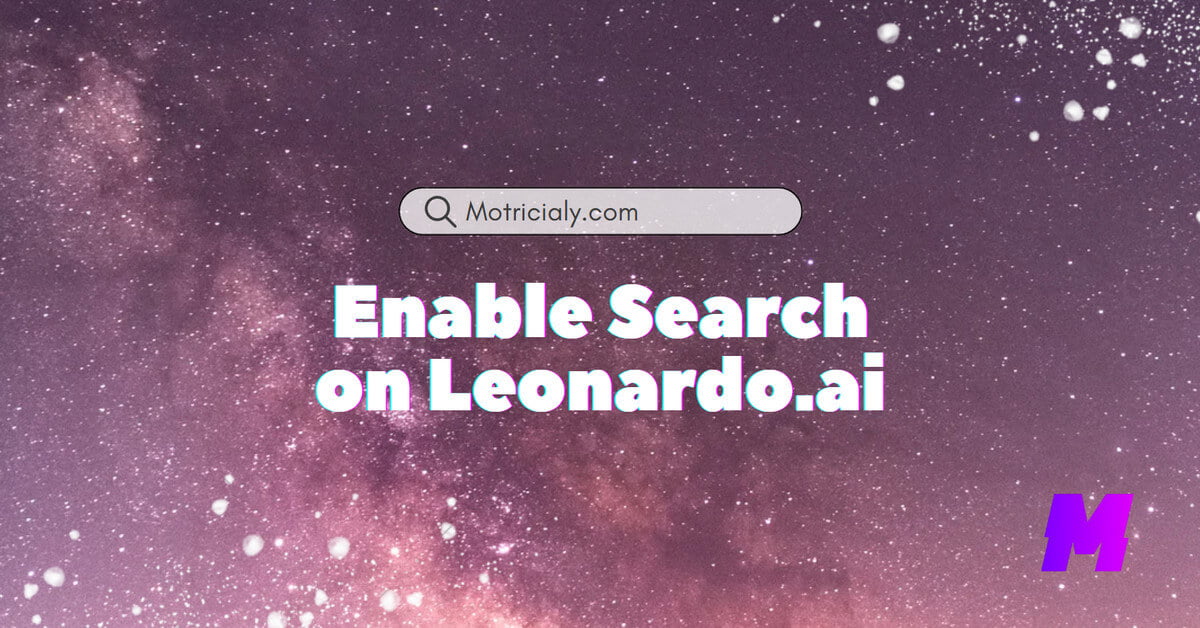 You are currently viewing How to Enable Leonardo AI Search Panel Easily