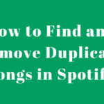 4 Ways to Effectively Find and Remove Duplicate Songs in Spotify