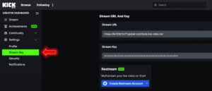 How to Stream to Kick from OBS: Step by Step – Motricialy