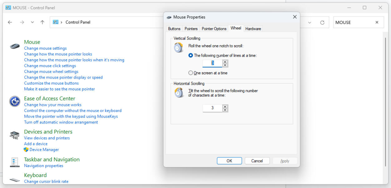 How to disable scroll wheel windows mac 