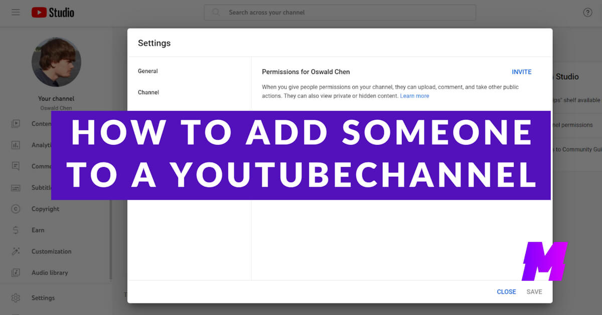 You are currently viewing How to Add Someone to Your Personal/Brand YouTube Channel