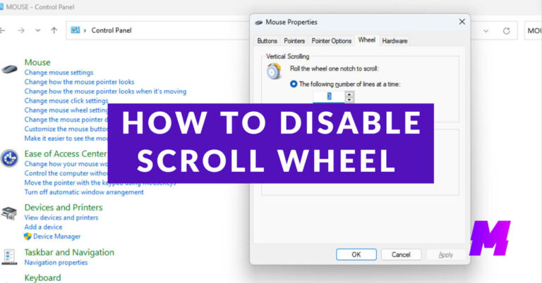 Read more about the article How to Disable Scroll Wheel on Windows and Mac Computers