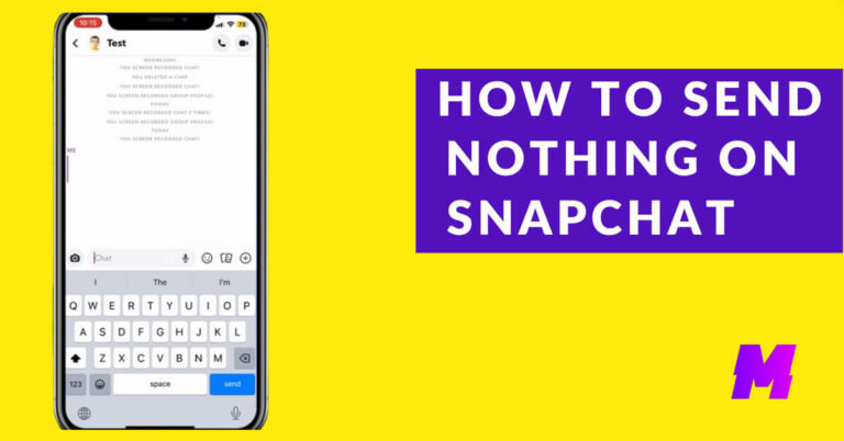 Read more about the article How to Send Nothing on Snapchat Effortlessly